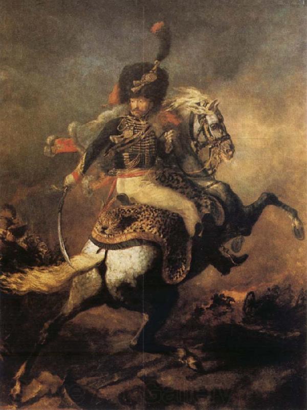 Theodore Gericault Officer of the Imperial Guard